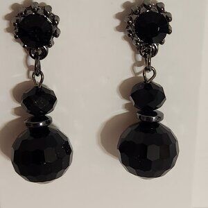 Hand Crafted Earrings Pierced Drop Post Beaded